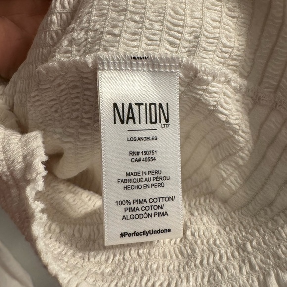 NATION LTD Leilani Romantic cutout Tee - Picture 7 of 8